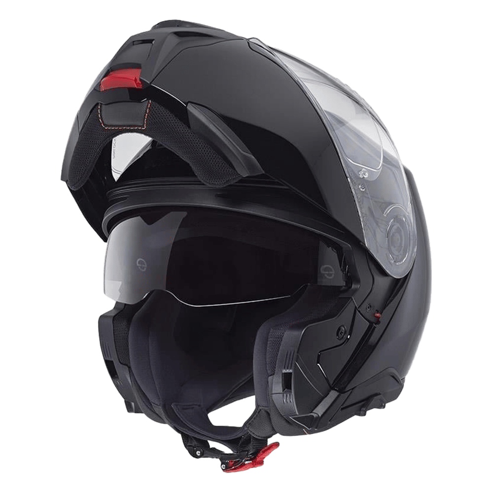 CONCEPT Çene Açılır Motosiklet Kaskı Glossy Black