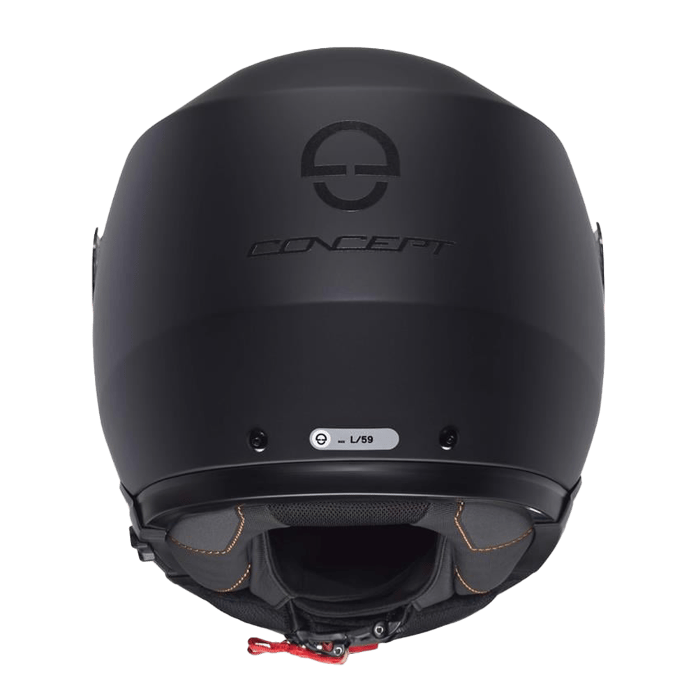 CONCEPT Çene Açılır Motosiklet Kaskı Matt Black