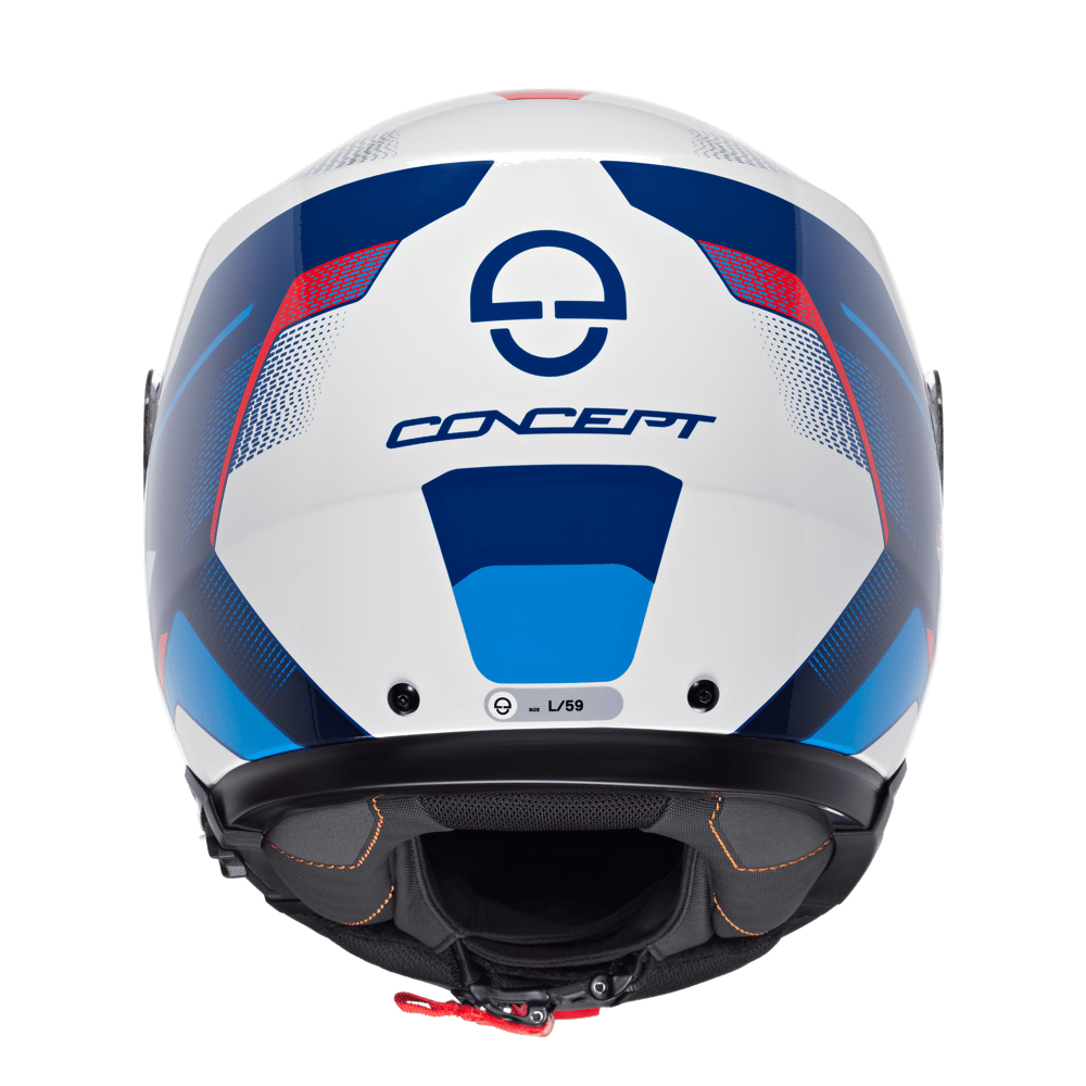 CONCEPT Çene Açılır Motosiklet Kaskı Tracer Blue