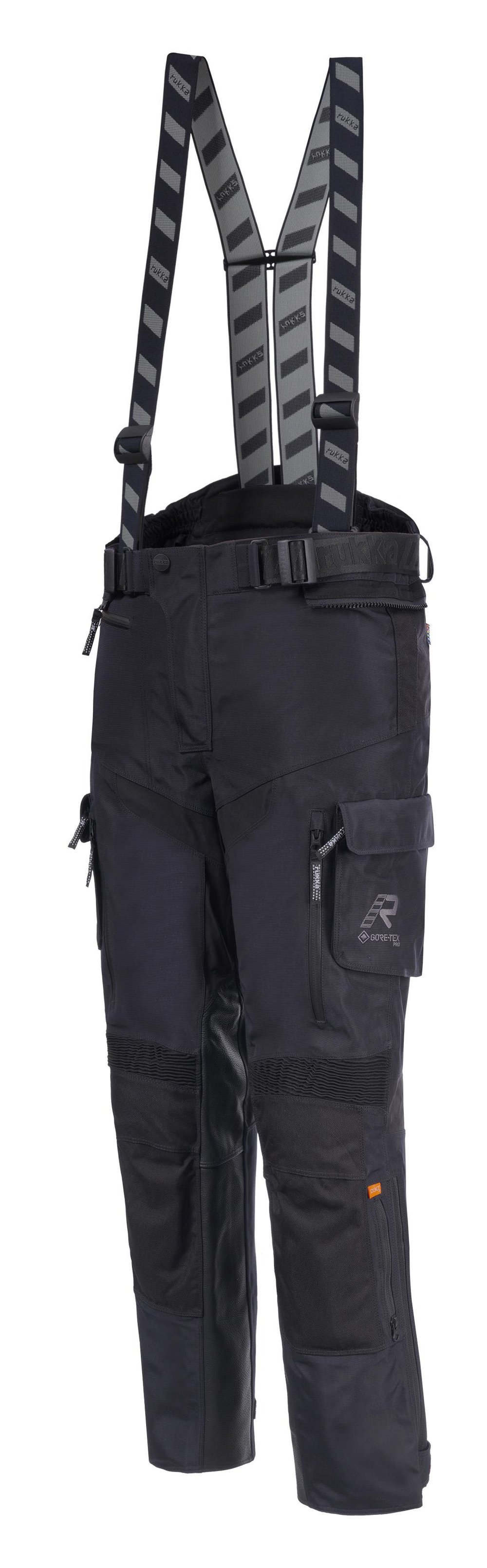 Ecuado-R Gore-Tex Pro Erkek Kışlık Motosiklet Pantolonu C2 Normal Paça Siyah-999