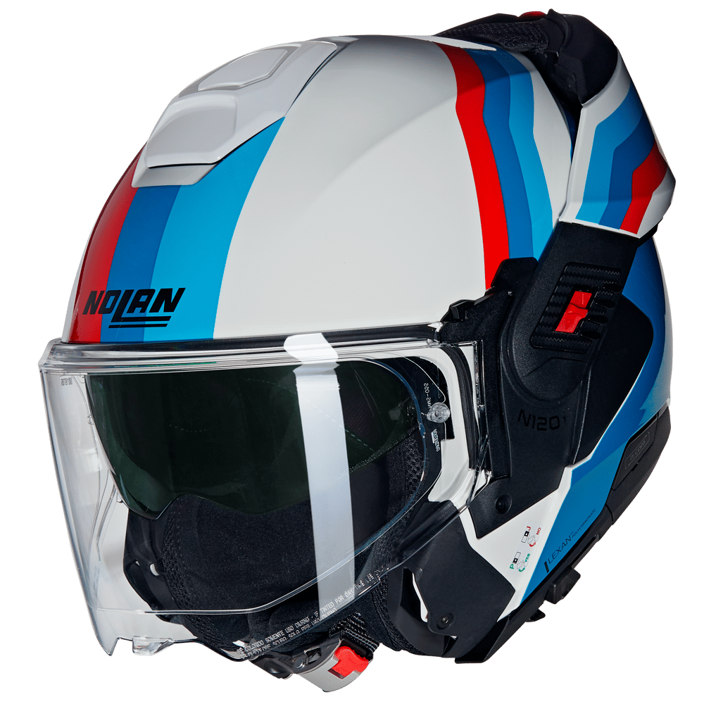 N120-1 Çene Açılır Motosiklet Kaskı Lineo 347