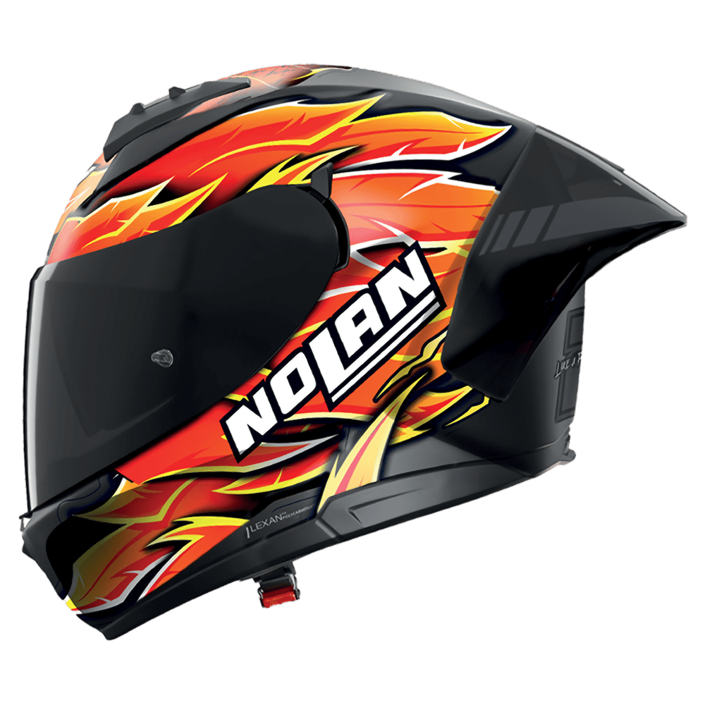 N60-6 Sport Kapalı Motosiklet Kaskı Replica Iannone 360