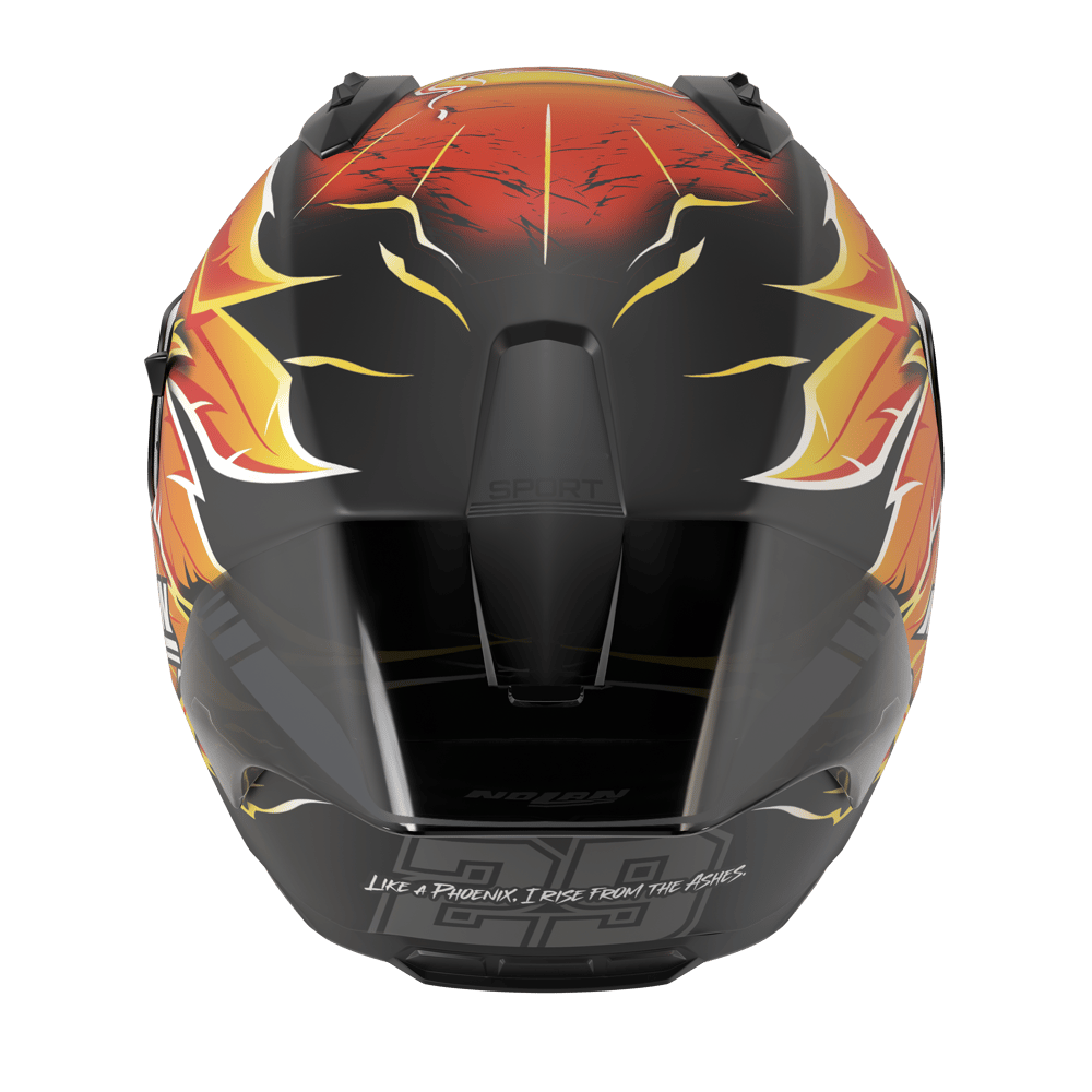 N60-6 Sport Kapalı Motosiklet Kaskı Replica Iannone 360
