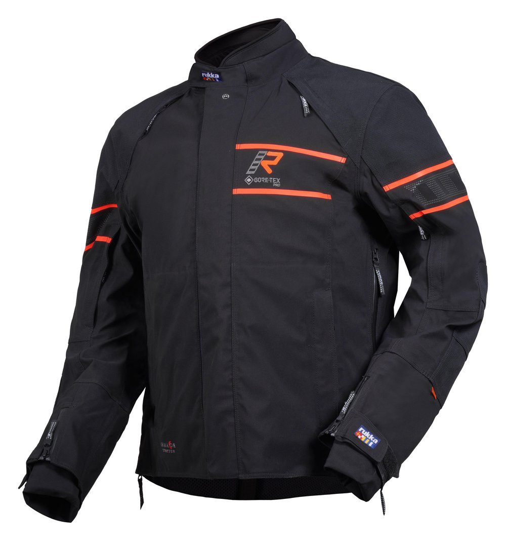 Rapto-R Gore-Tex Pro Erkek Kışlık Motosiklet Montu Siyah/Kırmızı-996