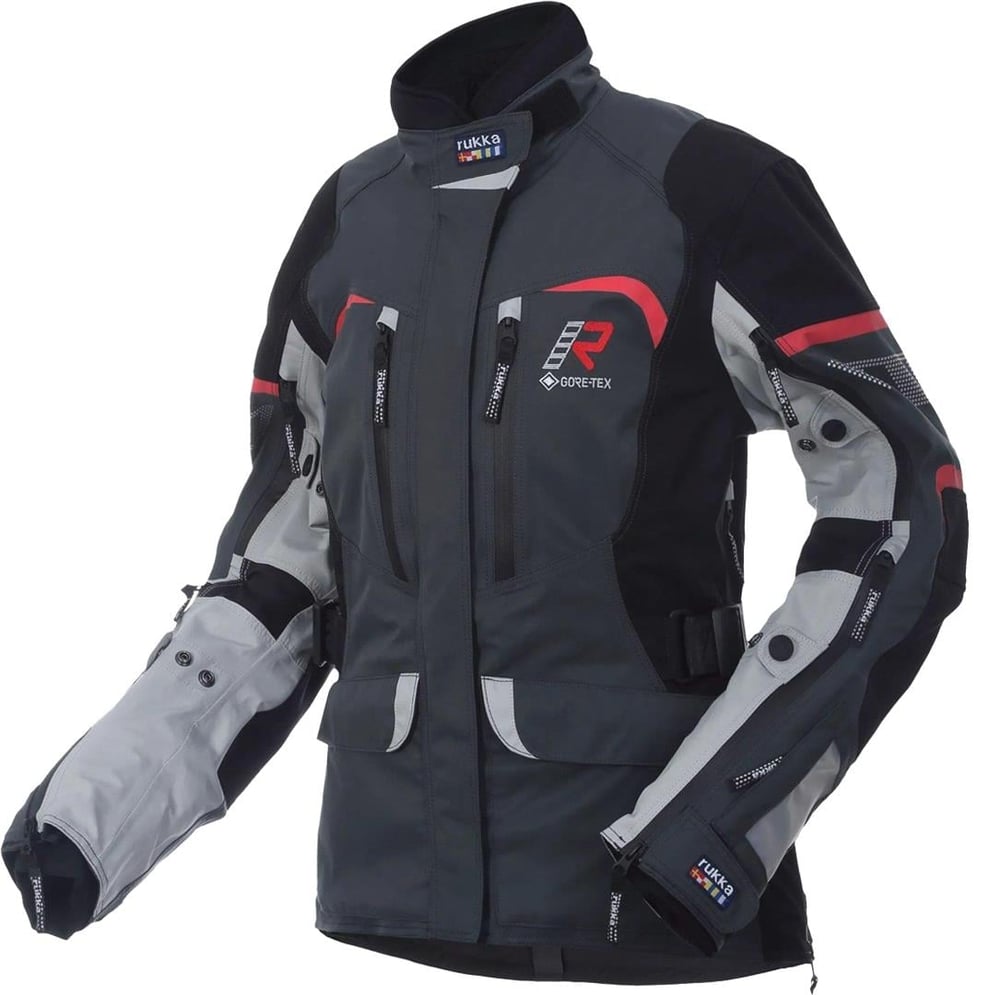 Rimorina Gore-Tex Kadın Mevsimlik Motosiklet Ceketi Antrasit-290