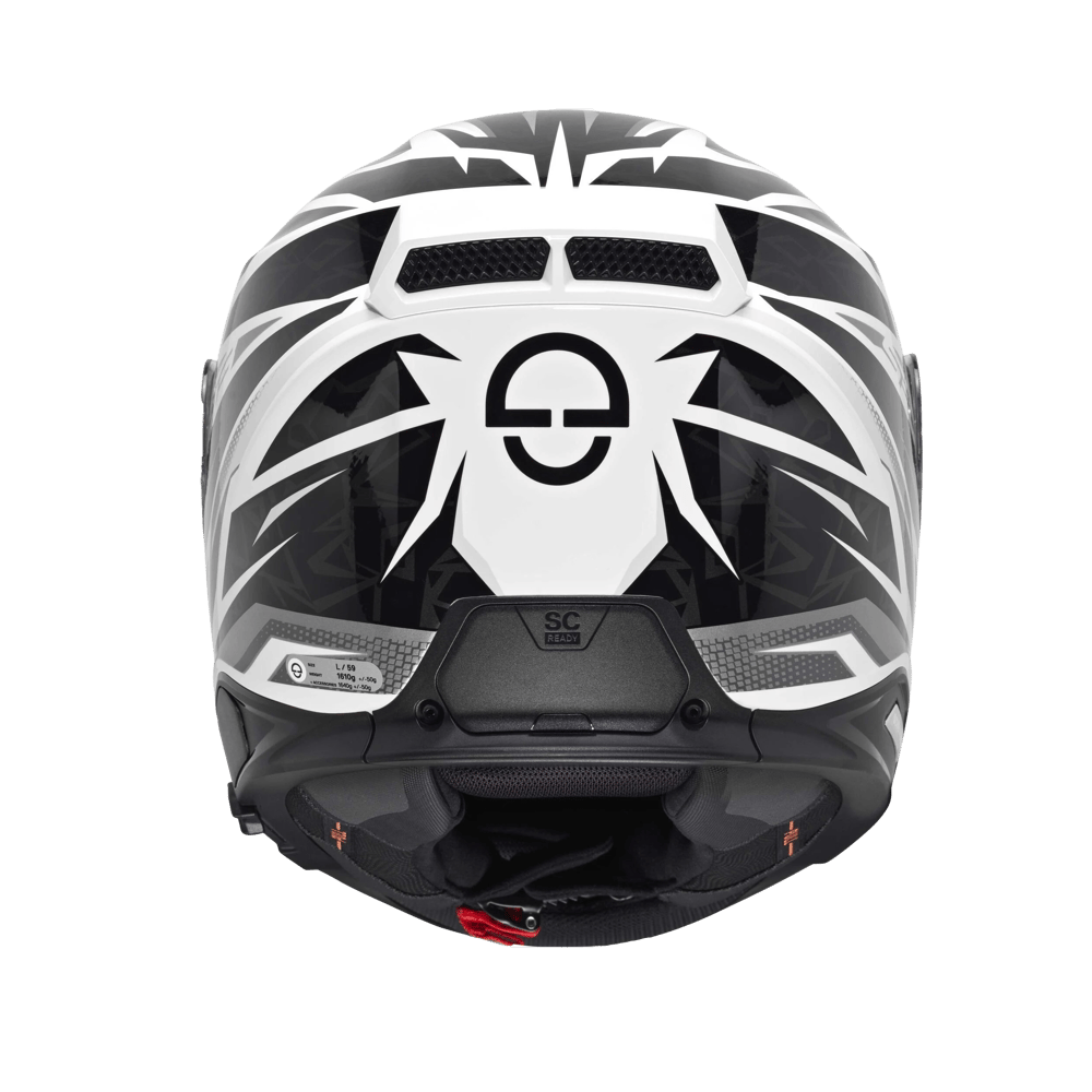 S3 Kapalı Motosiklet Kaskı Thunder White
