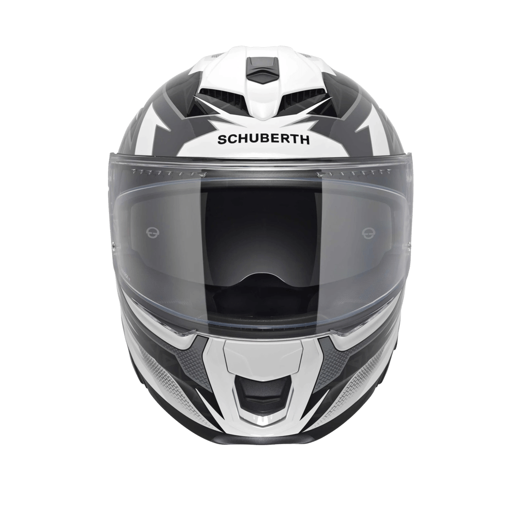S3 Kapalı Motosiklet Kaskı Thunder White