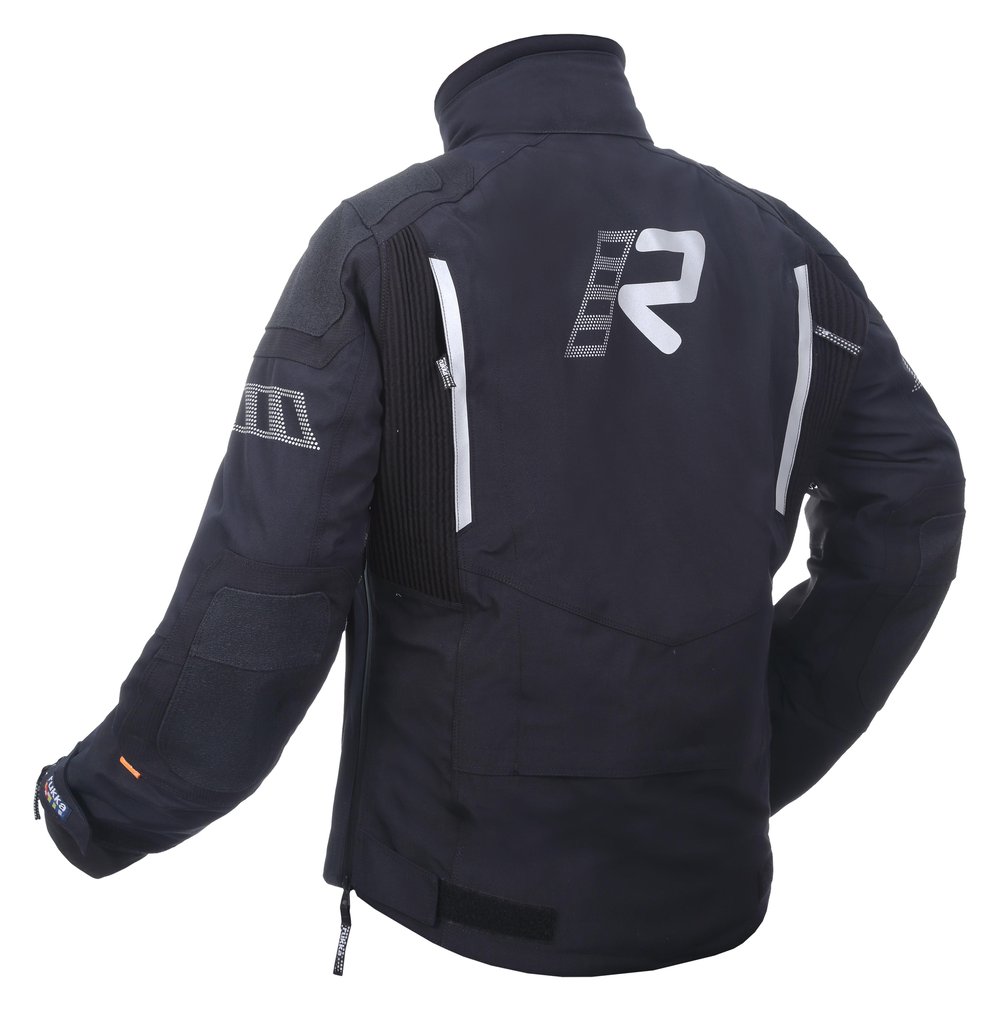 Shield-R Gore-Tex Pro Erkek Kışlık Motosiklet Montu Siyah/Beyaz-990