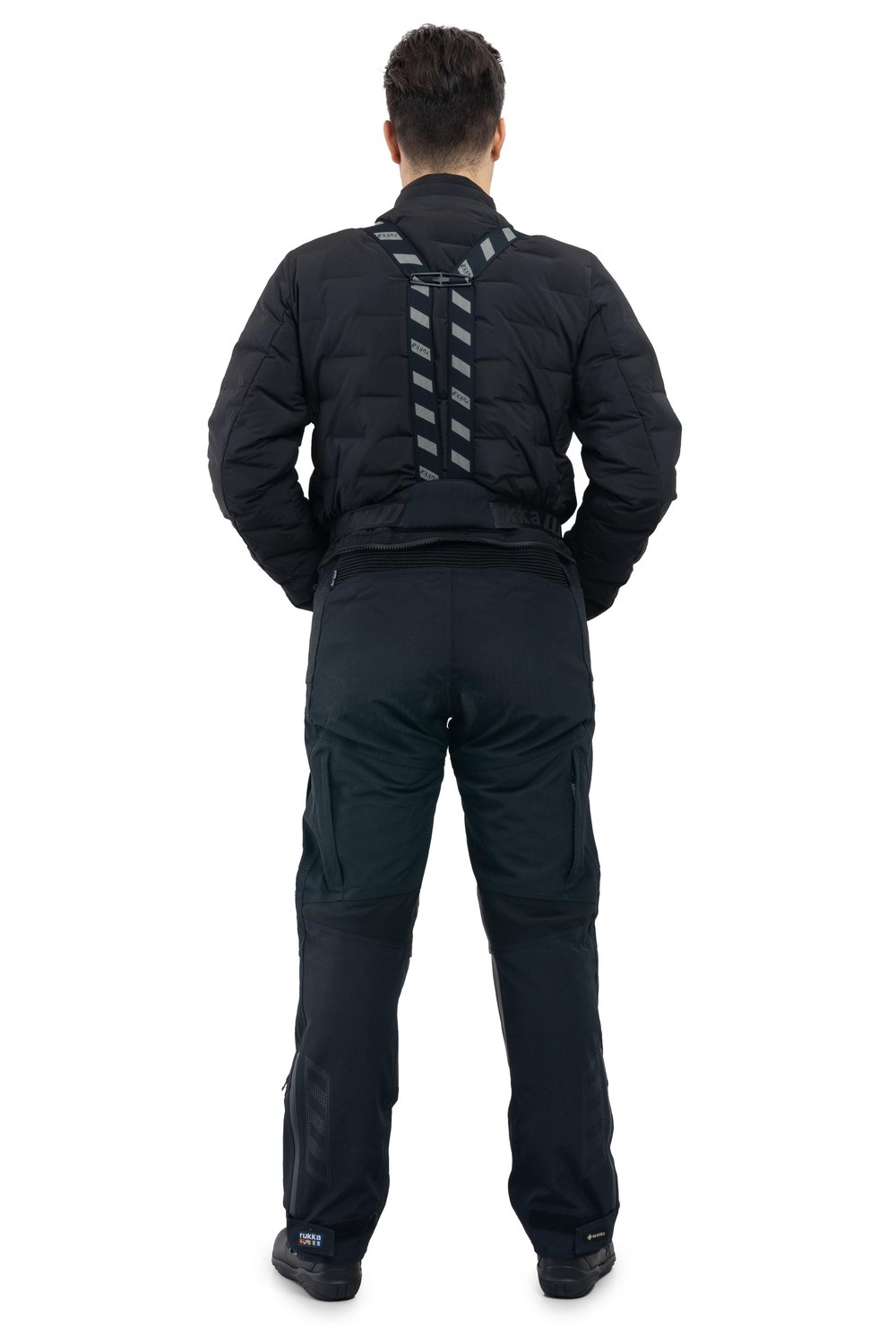 Shield-RD Gore-Tex Pro Erkek Kışlık Motosiklet Pantolonu C1 Kısa Paça Siyah-999