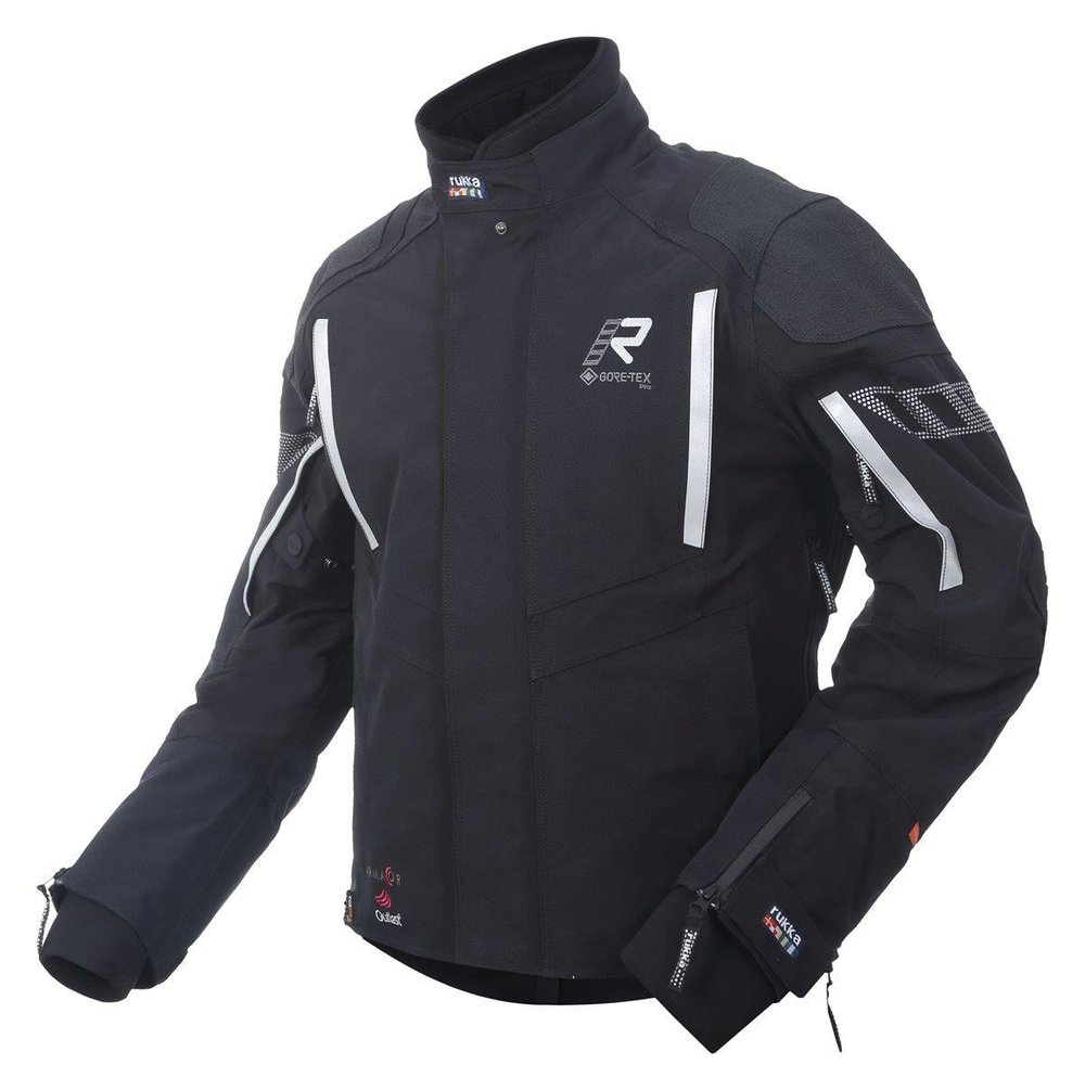 Shield-RD Gore-Tex Pro Erkek Kışlık Motosiklet Montu Siyah-990