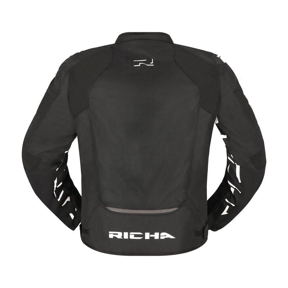 Stradale Mesh Erkek Yazlık Motosiklet Ceketi Siyah-100