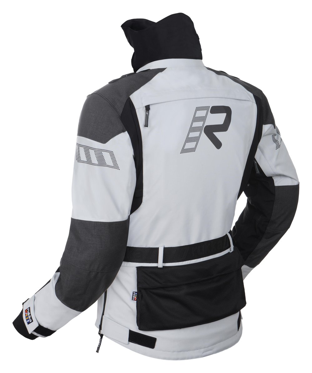TitanTrail-R Gore-Tex Erkek Kışlık Motosiklet Montu Gri/Beyaz-200