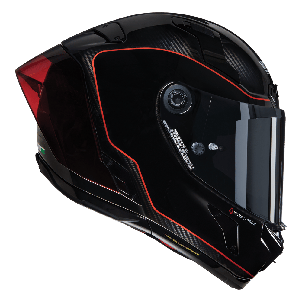 X-804 RS Ultra Carbon Kapalı Motosiklet Kaskı Asso Di Picche 342