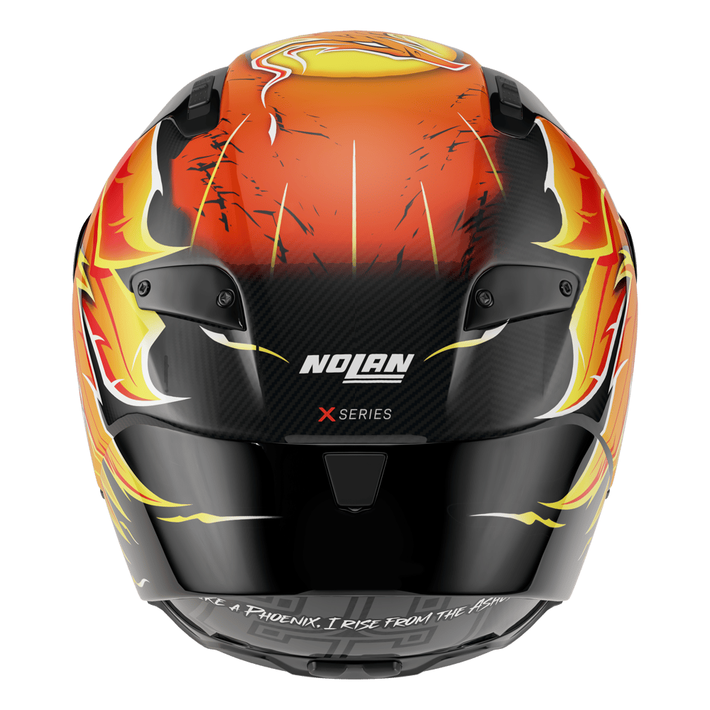 X-804 RS Ultra Carbon Kapalı Motosiklet Kaskı Replica Iannone 368