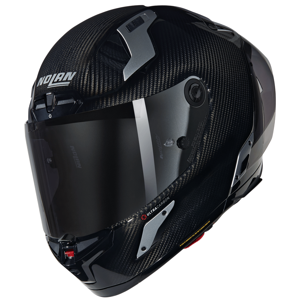 X-804 RS Ultra Carbon Kapalı Motosiklet Kaskı Argento 332