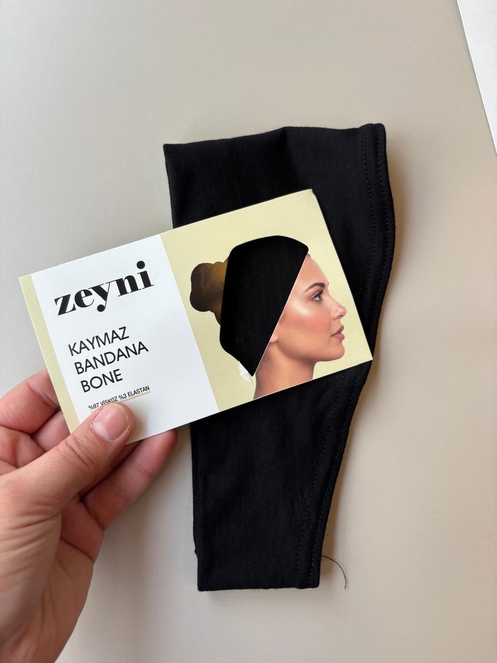 Bandana Bone Siyah 