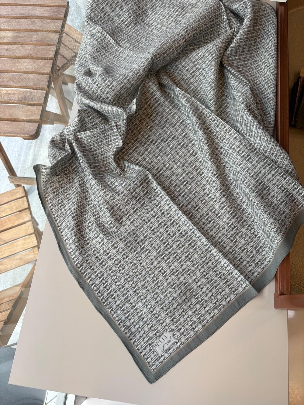 Belli Fresh Modal Eşarp Gri 07