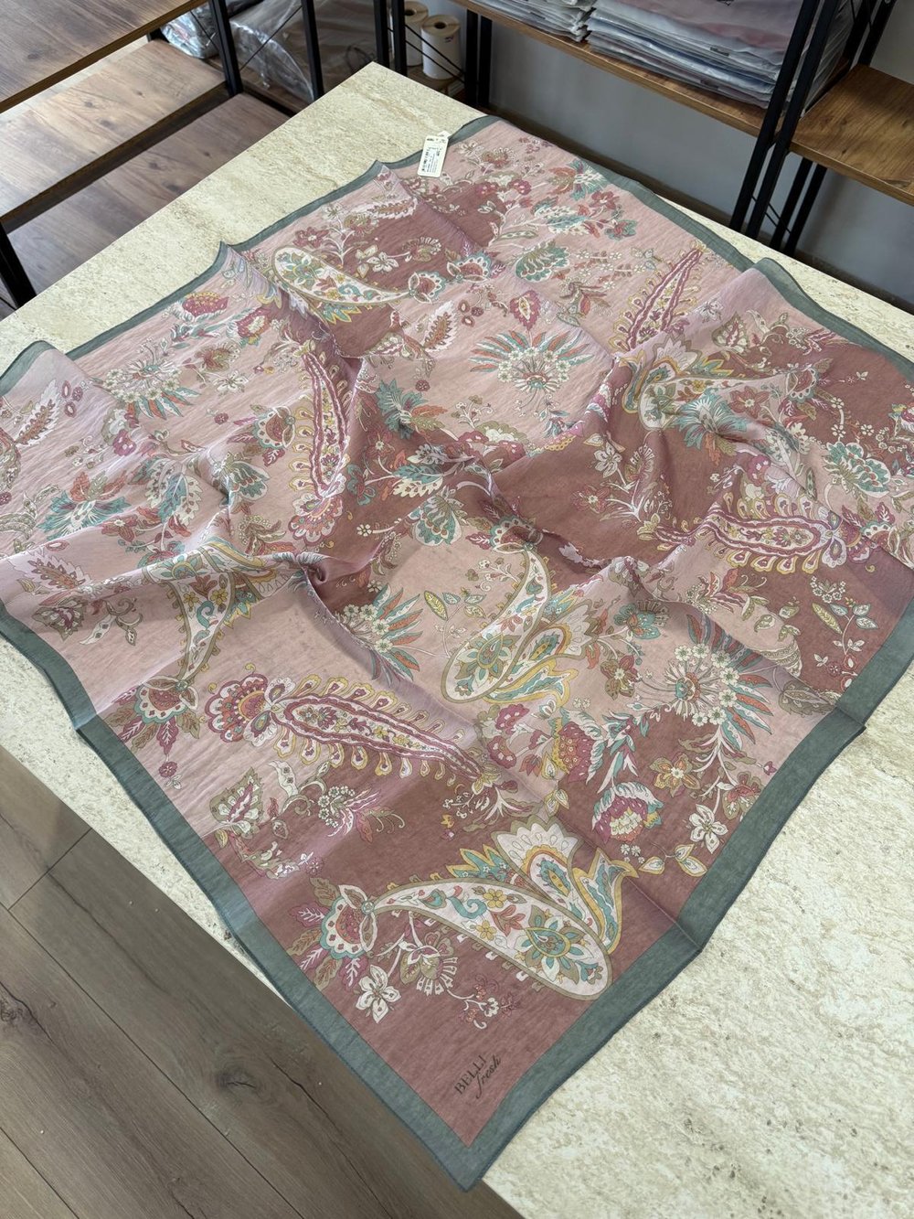 Belli Fresh Tensel Eşarp Pembe 08