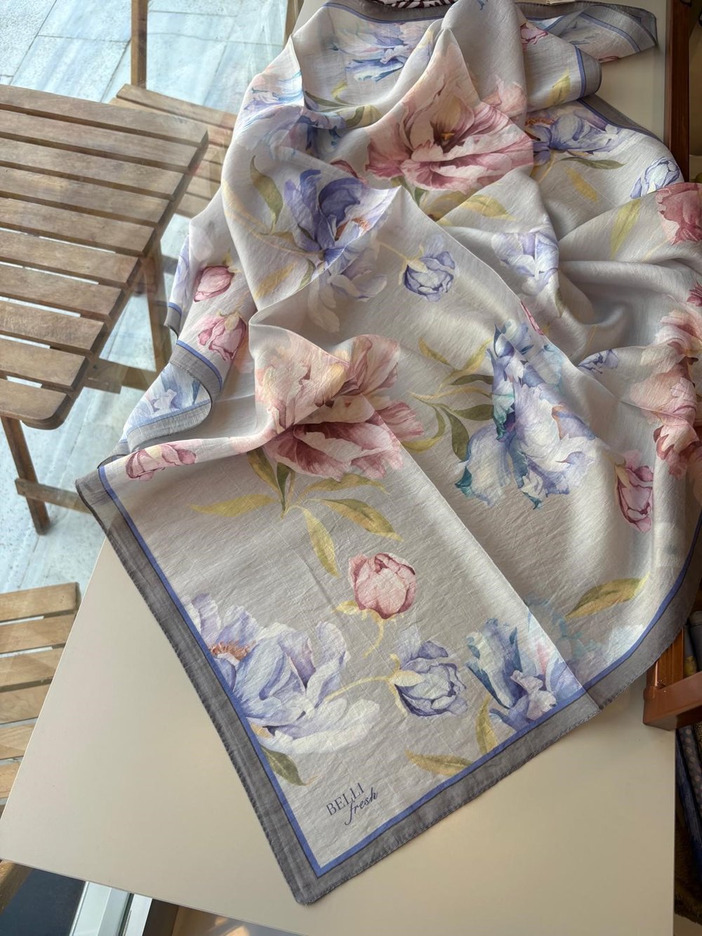 Belli Fresh Tensel Eşarp Soft Lila 14