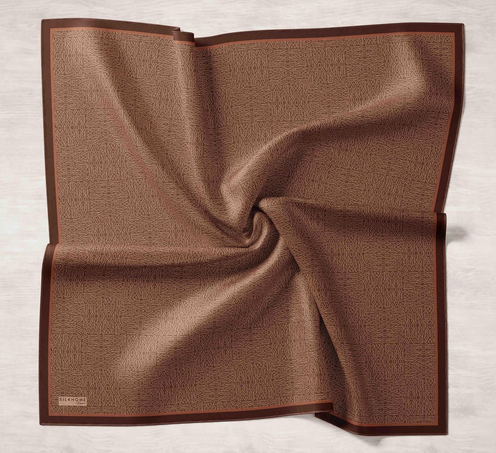 Silk Home Monare Tencel Eşarp Bakır