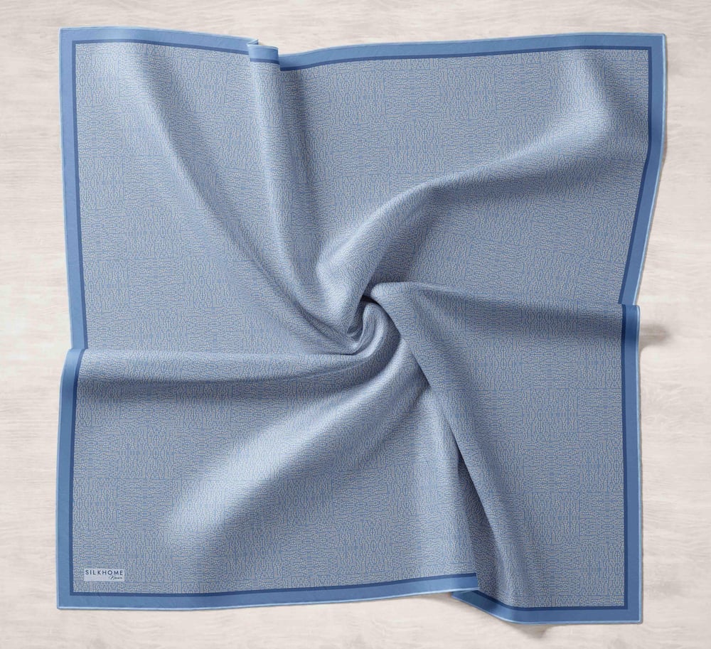 Silk Home Monare Tencel Eşarp Bebe Mavi