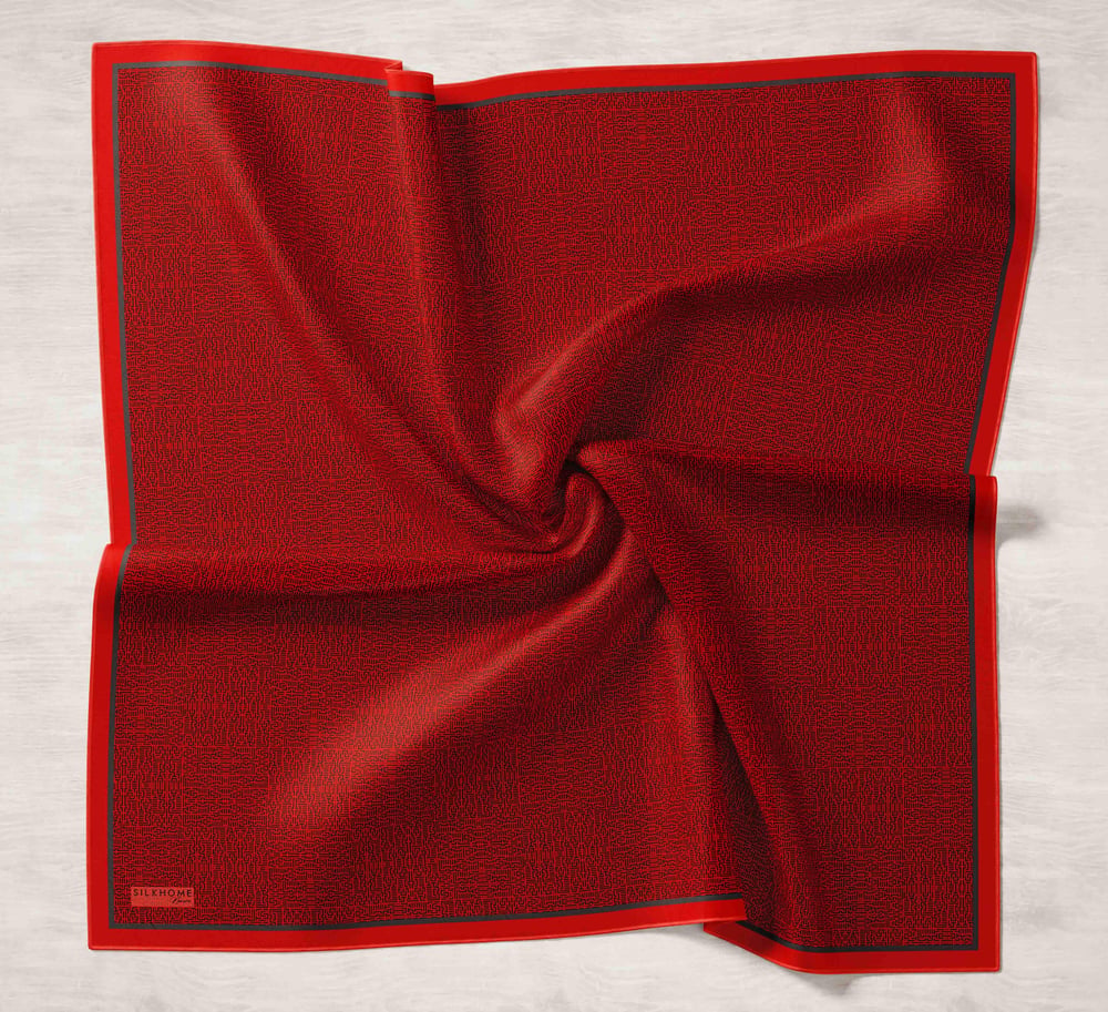 Silk Home Monare Tencel Eşarp Kırmızı