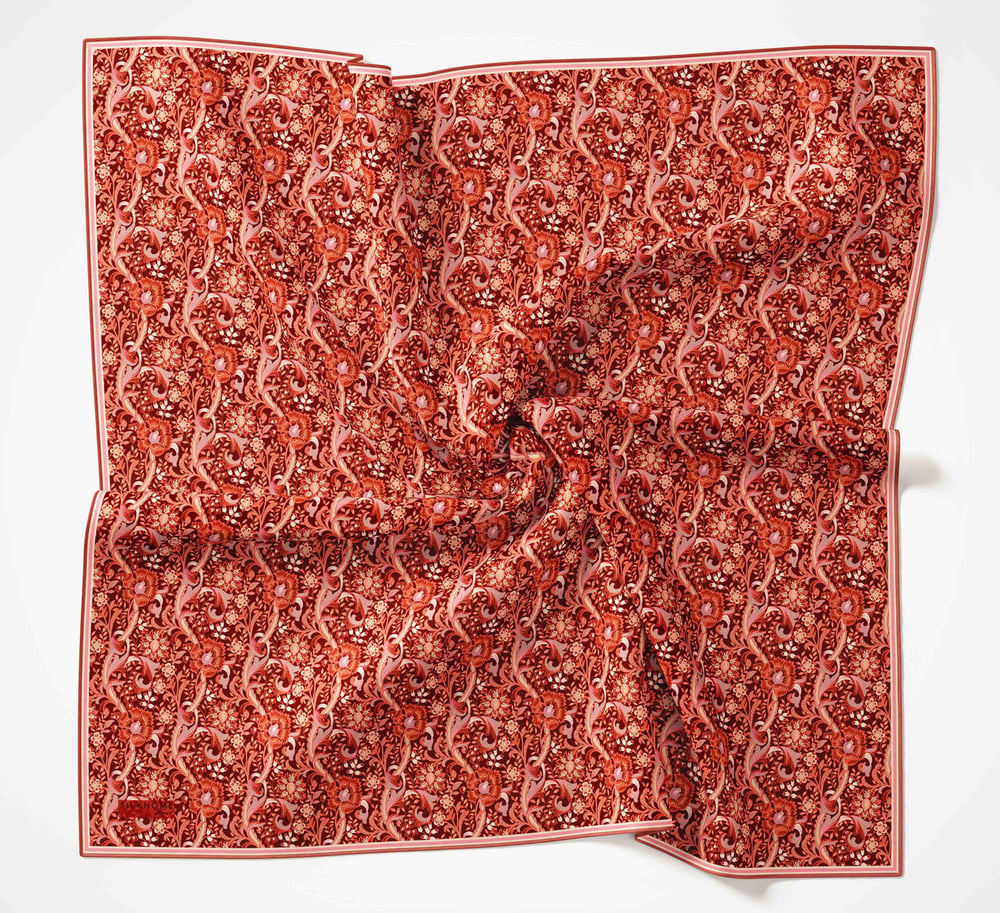 Silk Home Monare Tencel Eşarp Kırmızı