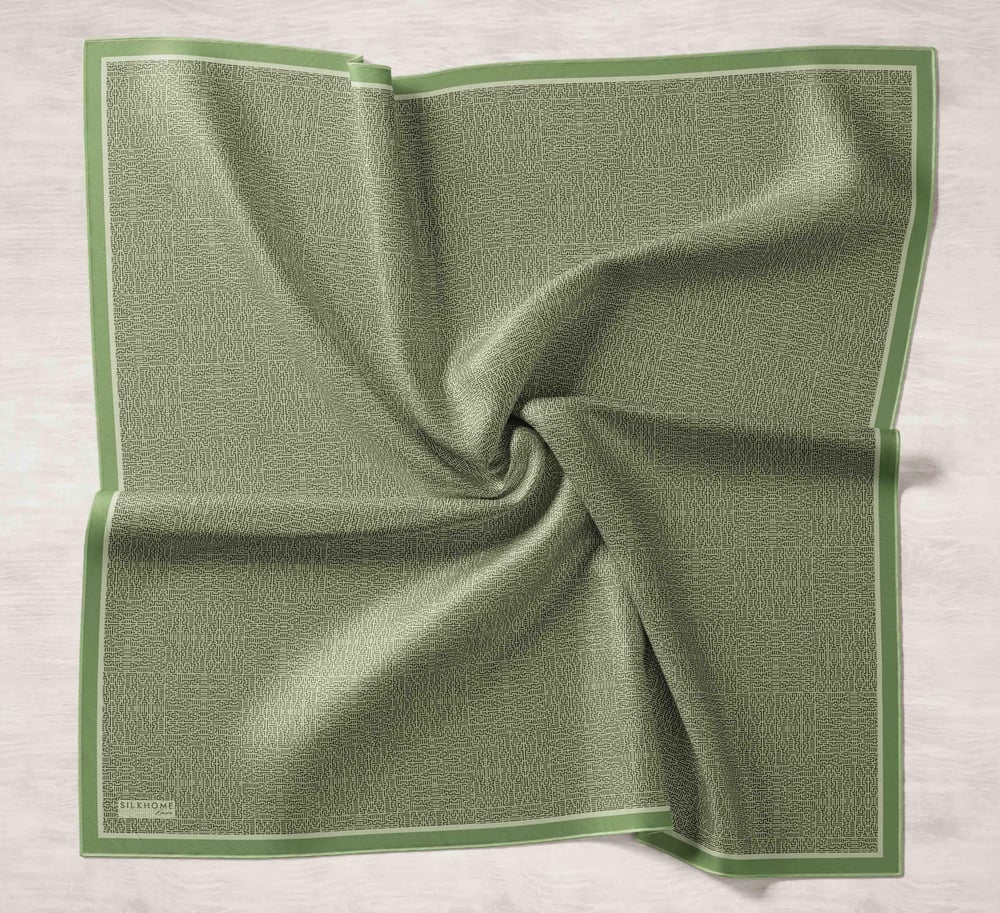 Silk Home Monare Tencel Eşarp Yeşil