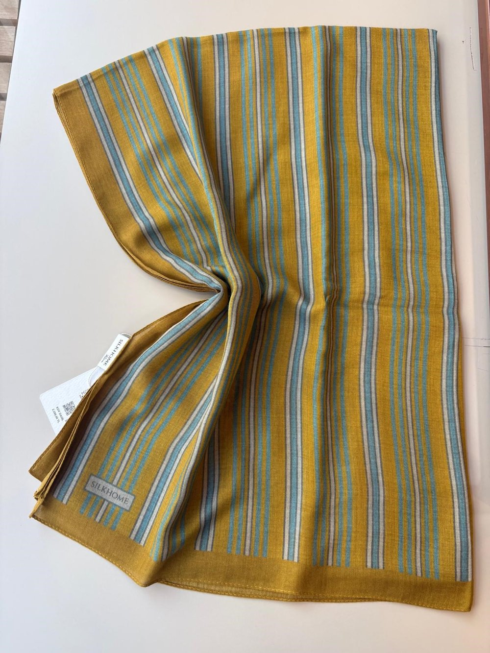 Silk Home Riva Şal Hardal