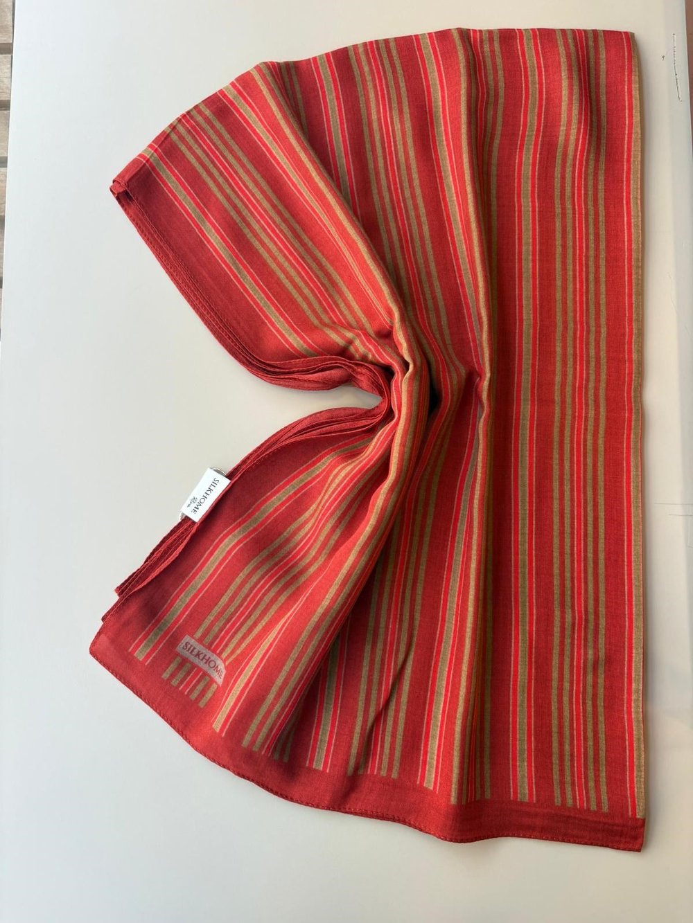 Silk Home Riva Şal Kırmızı