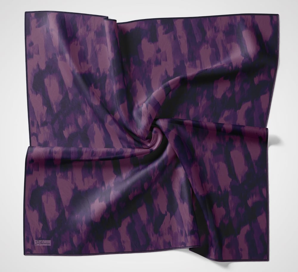 Silk Home Soft Eşarp Mor-Fuşya