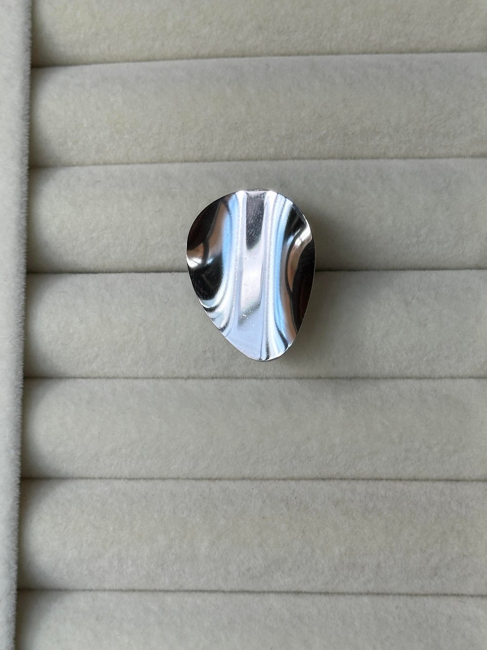 Bohem & Antik Ayarlanabilir Çelik Yüzük Denge Model Silver
