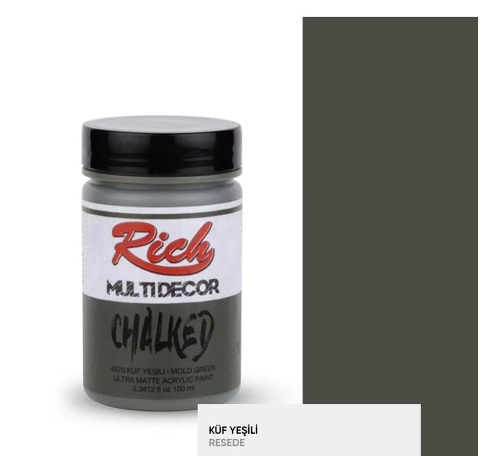 RİCH CHALKED KÜF YEŞİL