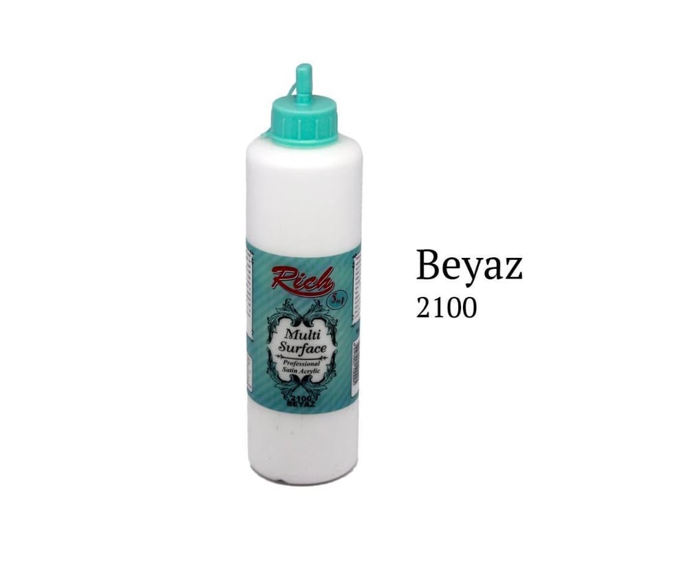 RİCH MULTİ SURFACE AKRİLİK BEYAZ BOYA