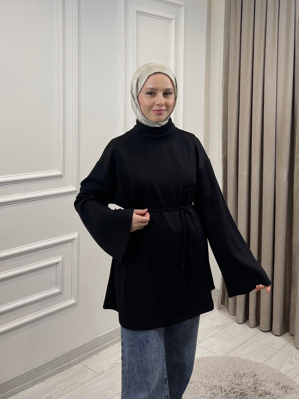 BALIKÇI TUNİK SİYAH