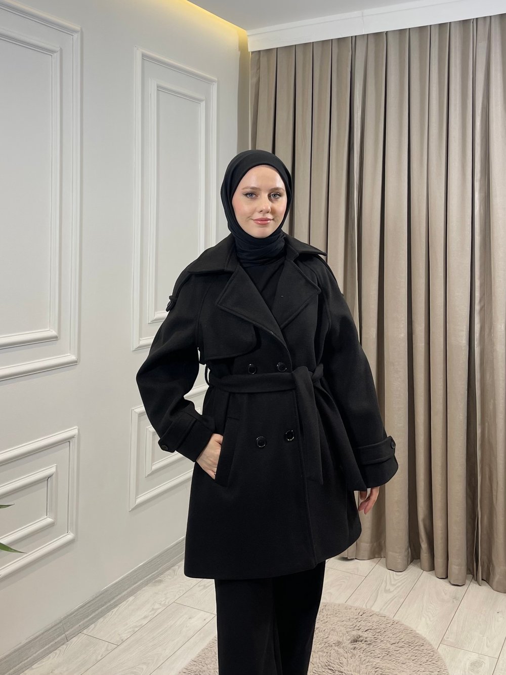 KISA KAŞE KABAN SİYAH