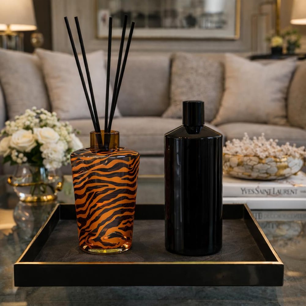 Diffuser Turuncu Zebra Detay ( Oda Kokusu ) I KZY-LMN-231-TURUNCU