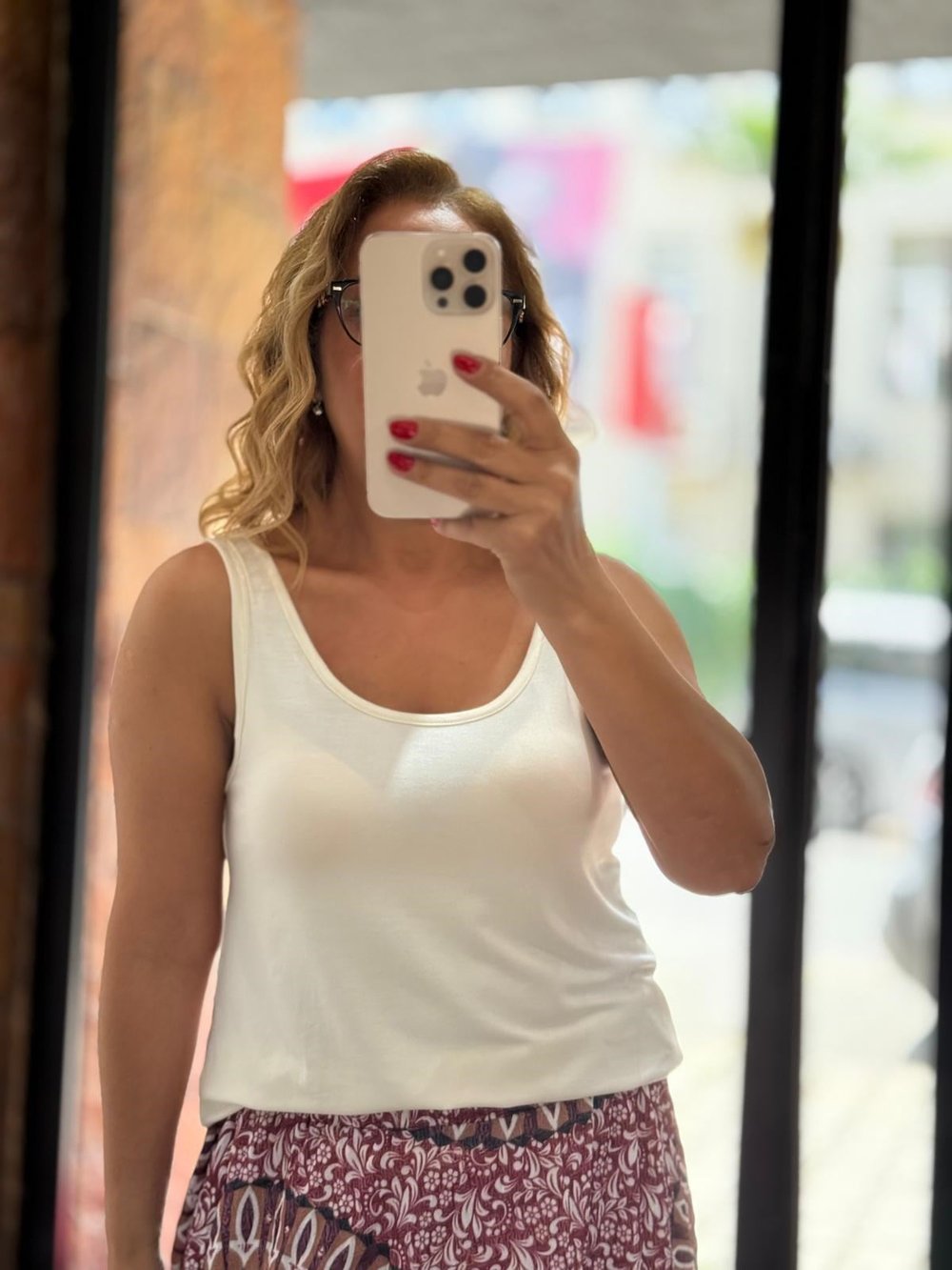 Kalın Askı Basic Tişört Beyaz