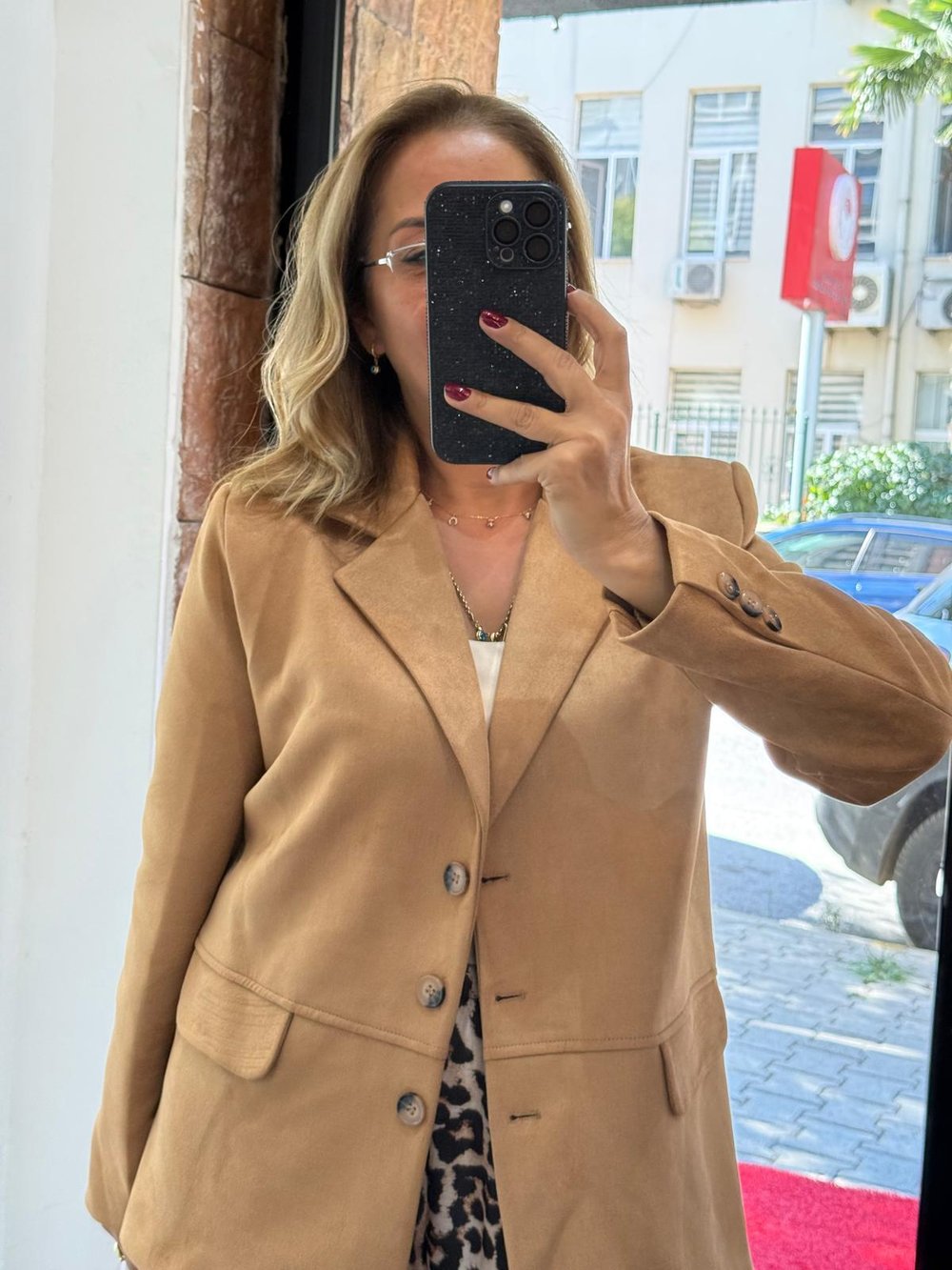 Premium Nubuk Ceket Kahverengi