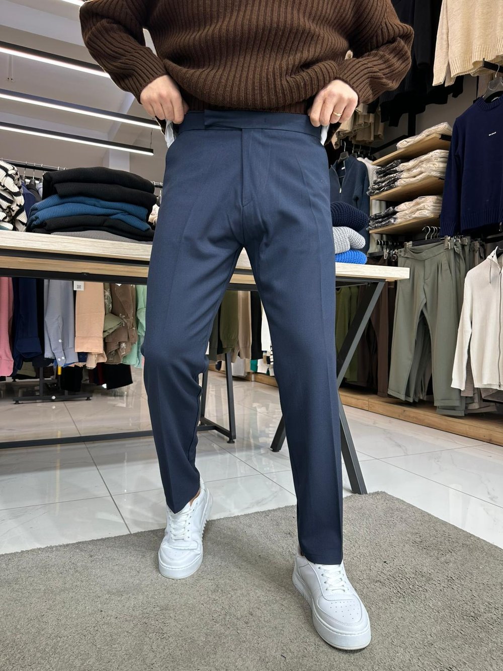 İtalyan Model Lacivert