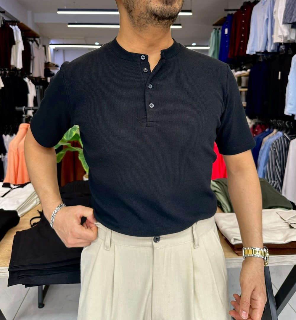 Kaşkorse Tişört Siyah
