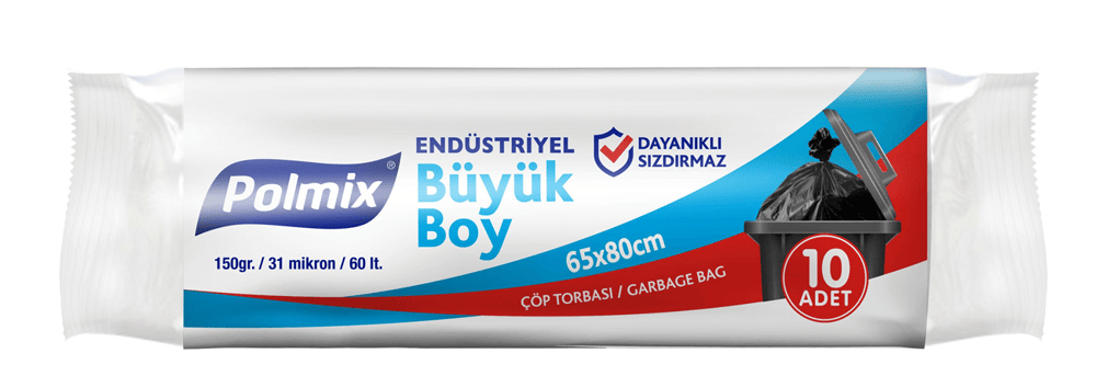 Çöp Torbası 65x80 Cm Büyük Endüstriyel