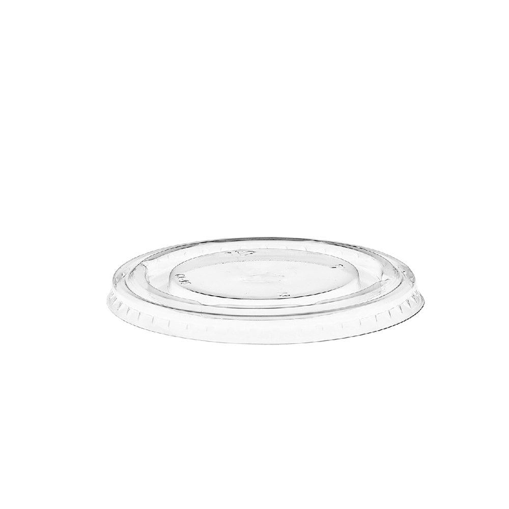 Plastik Bardak Kapağı Deliksiz PET çap 95mm