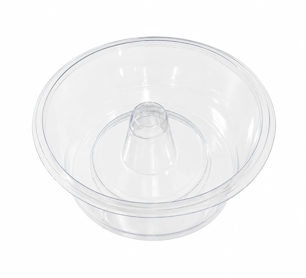 Plastik Bardak Kapağı Kase PET, çap 95-101 mm Uyumlu 420 Adet