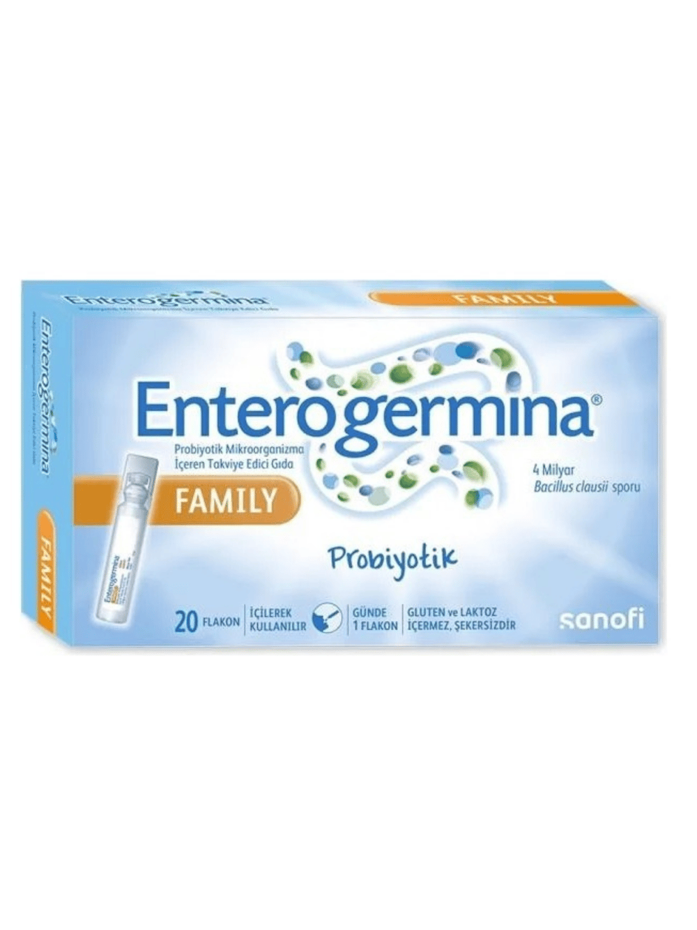 Enterogermina Family Probiyotik 20 Flakon