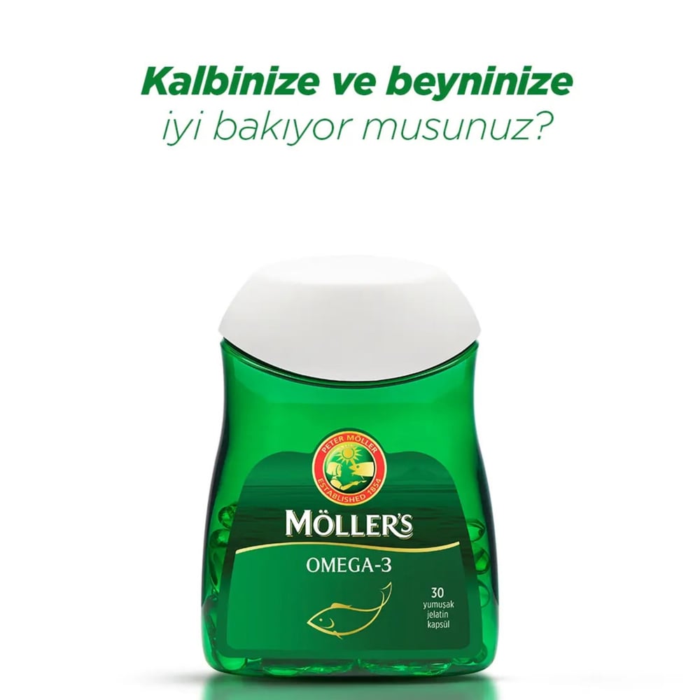 Möller’s Omega-3 30 Kapsül