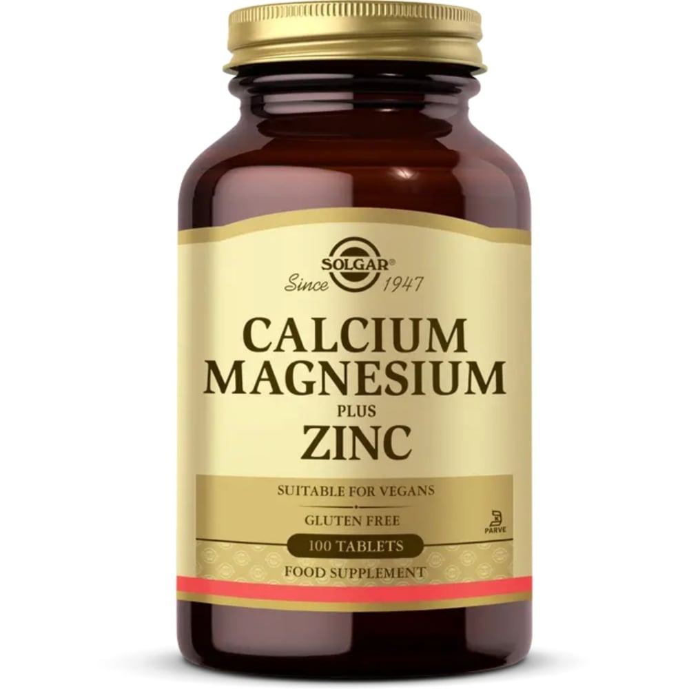 SOLGAR Calcium Magnesium Plus Zinc 100 Tablet