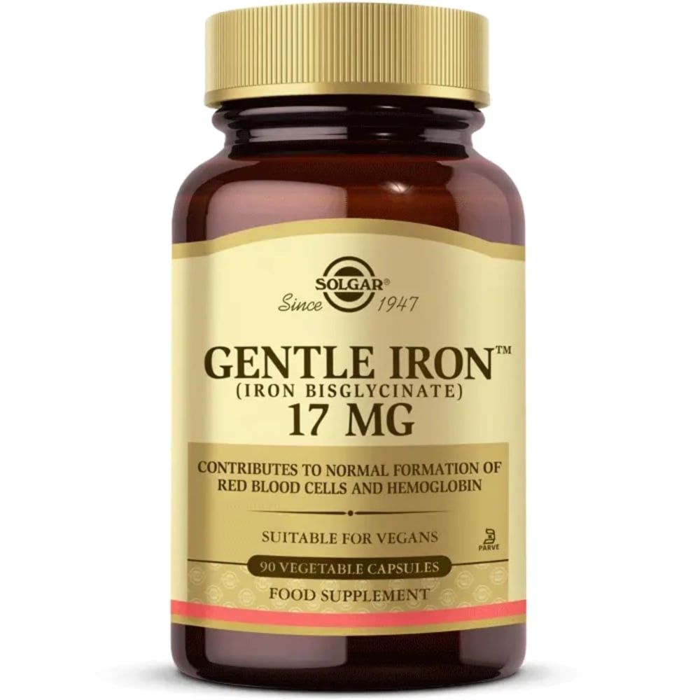SOLGAR Gentle Iron™ 17 mg 90 Kapsül