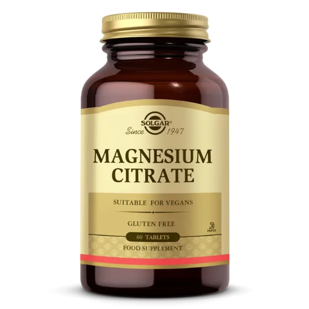 SOLGAR Magnesium Citrate 60 Tablet