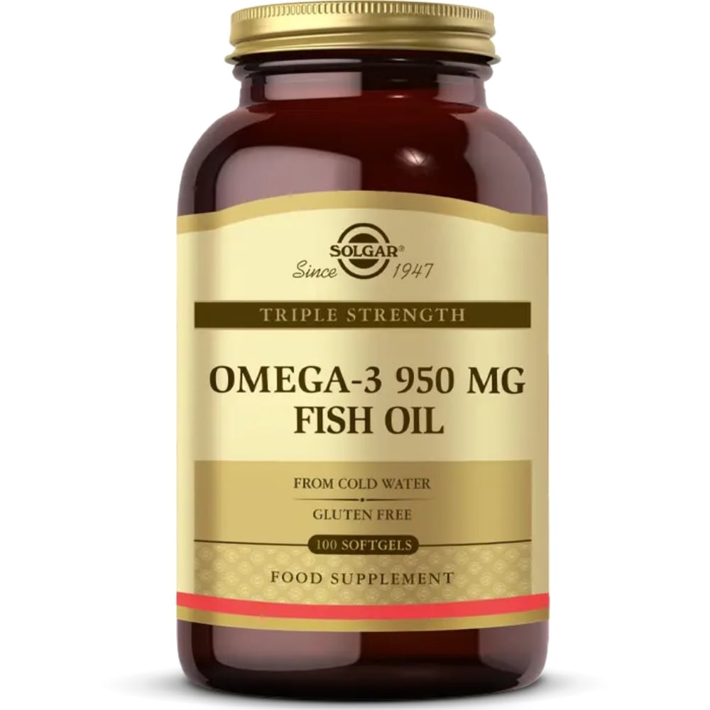 SOLGAR Omega 3 950 mg 100 Kapsül